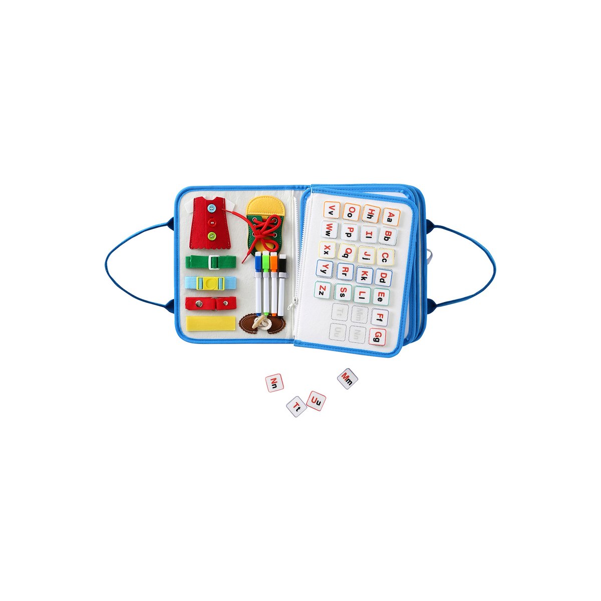 Livre d'éveil multi-activités multicolore, VERTBAUDET
