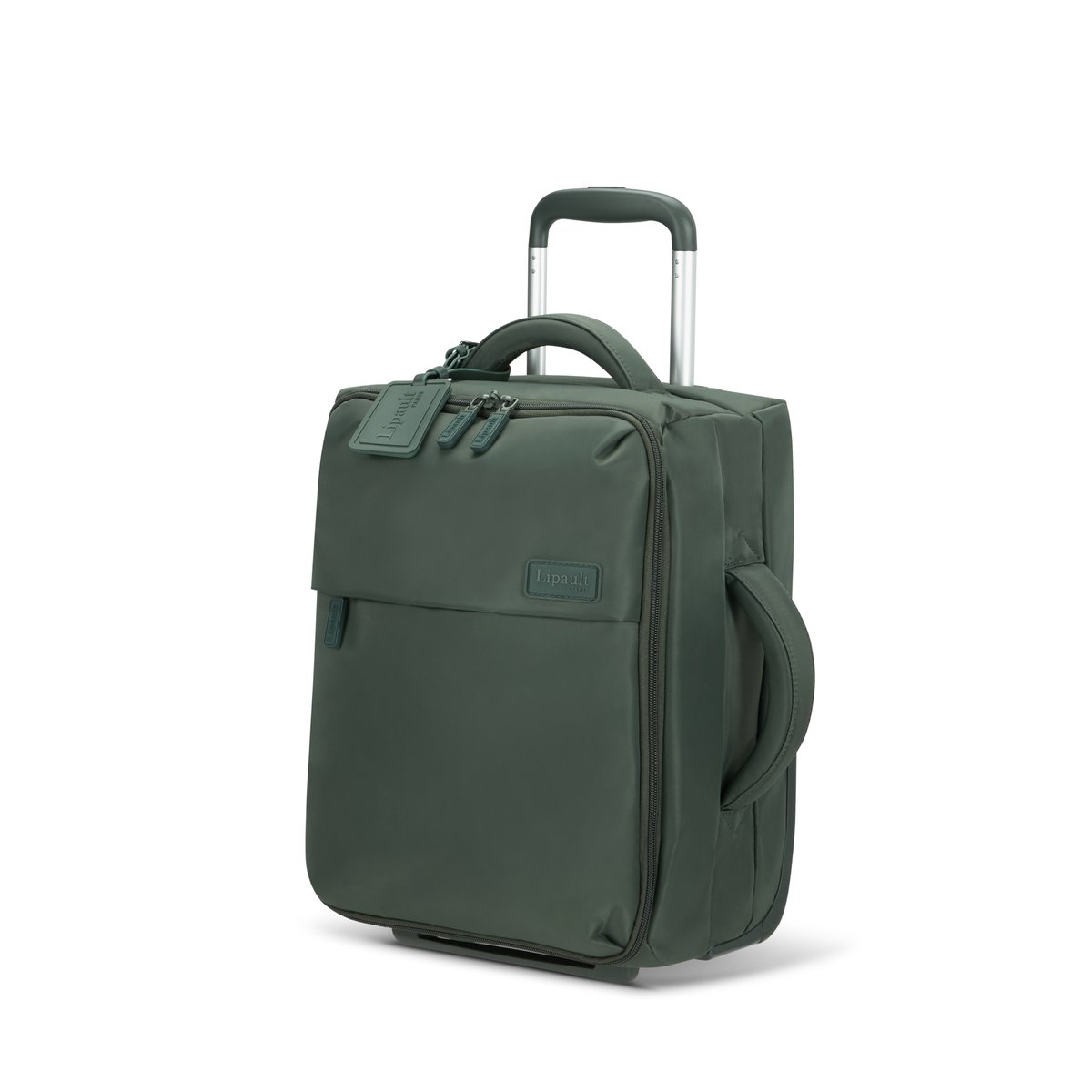 Foldable plume valise 2 roues taille S khaki, LIPAULT