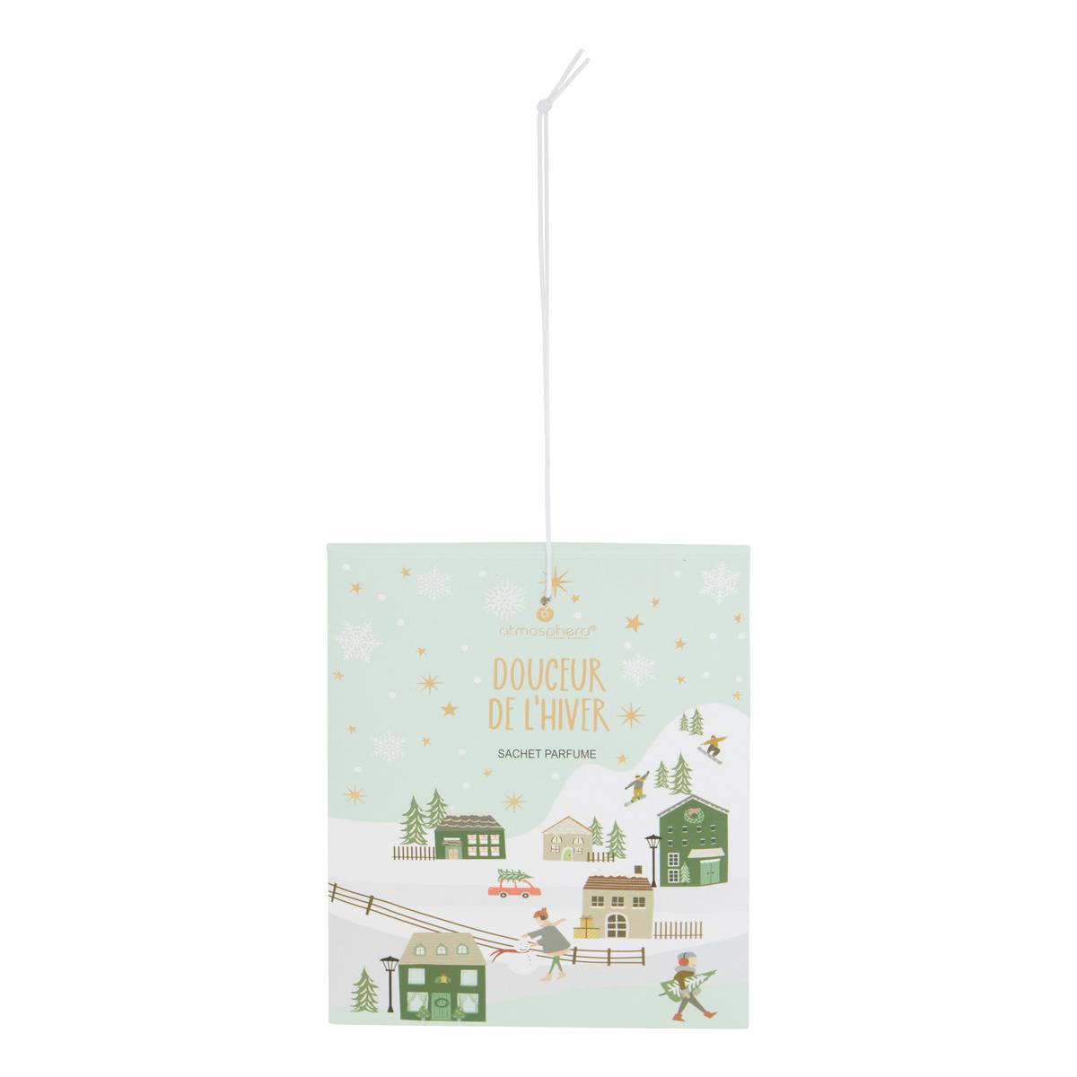 Lot de 3 sachets parfumés Elvi vert, FEERIC LIGHTS & CHRISTMAS