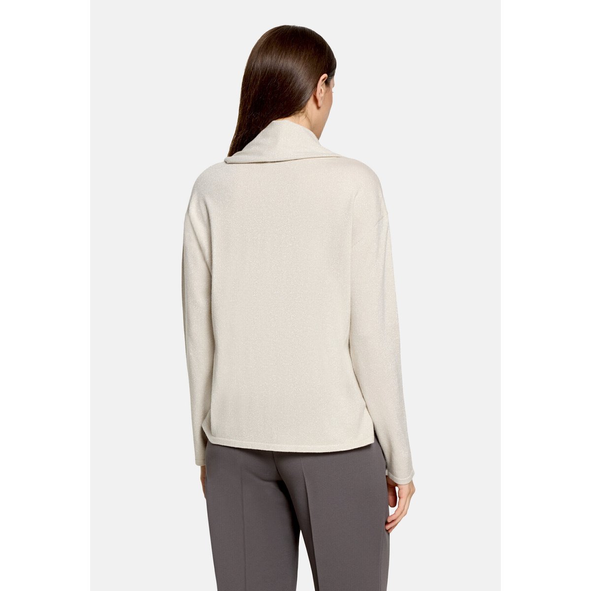 Pull-over en maille à fils de fil textile pastel sand, BETTY BARCLAY