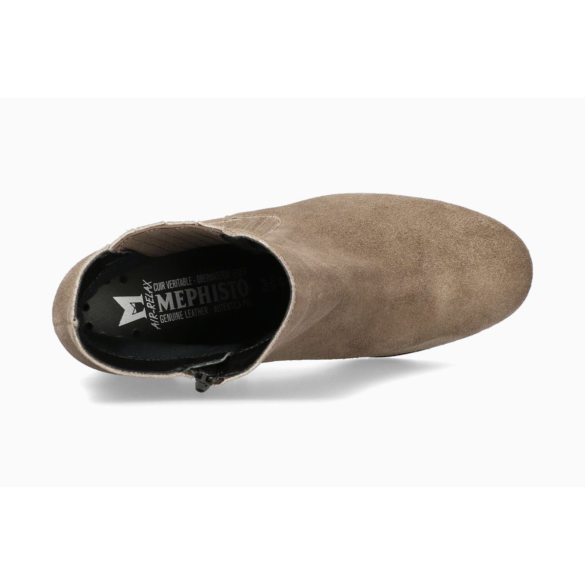Bottines en cuir FIORINA gris 5148, MEPHISTO
