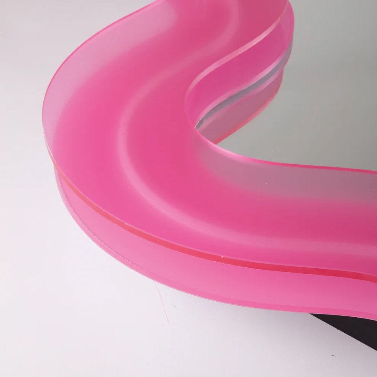 Miroir Flower 118.5 x 108 cm SUPERCURVE rose, SELETTI