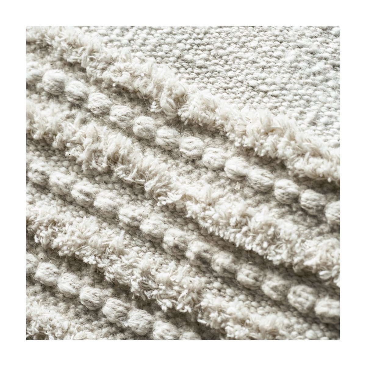 Housse de Coussin Chil 50x50 cm blanc cassé, HOUSE DOCTOR