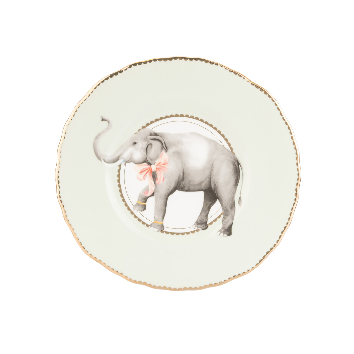 23cm Elephant Sandwich Plate multi-coloured, YVONNE ELLEN