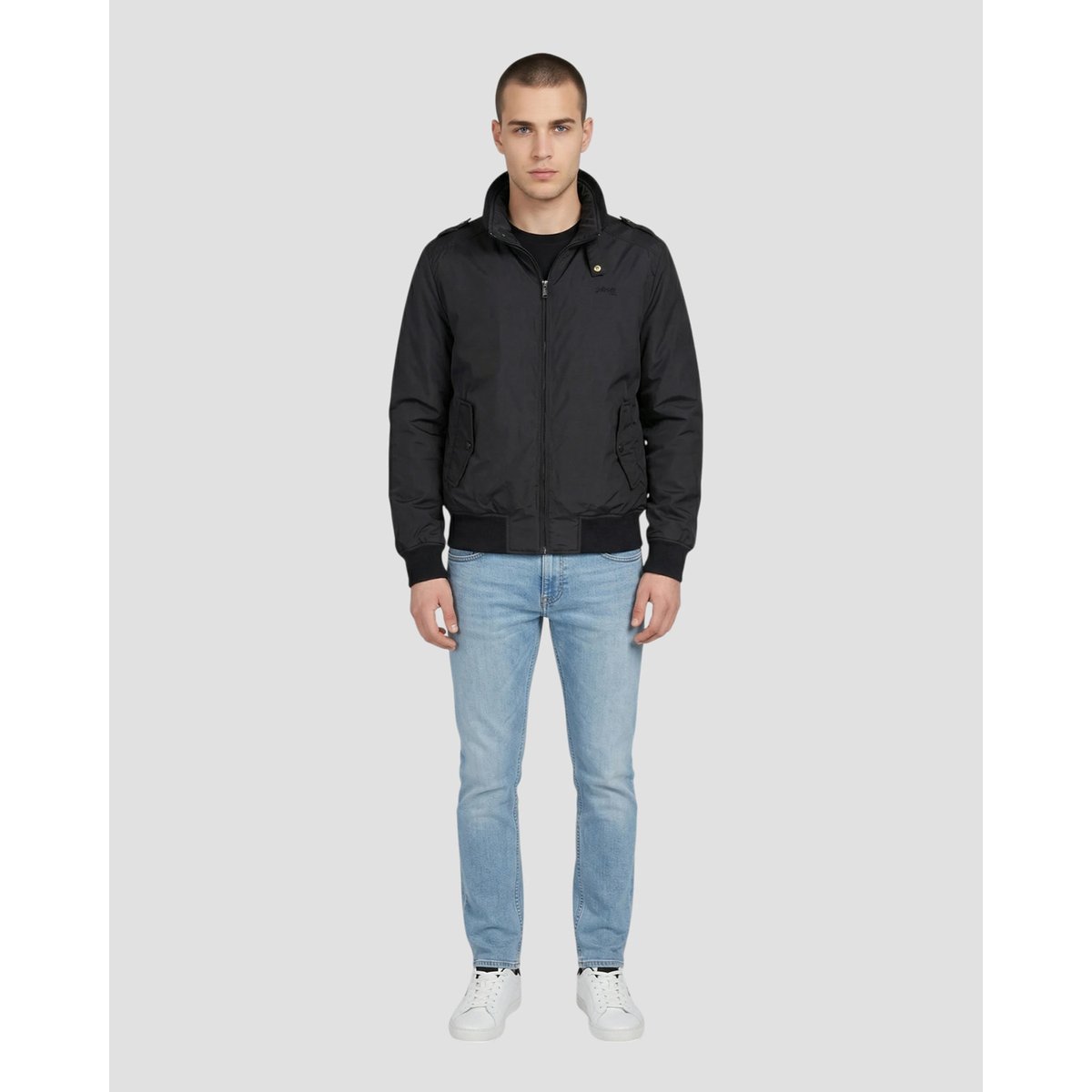 Blouson casual noir, SCHOTT