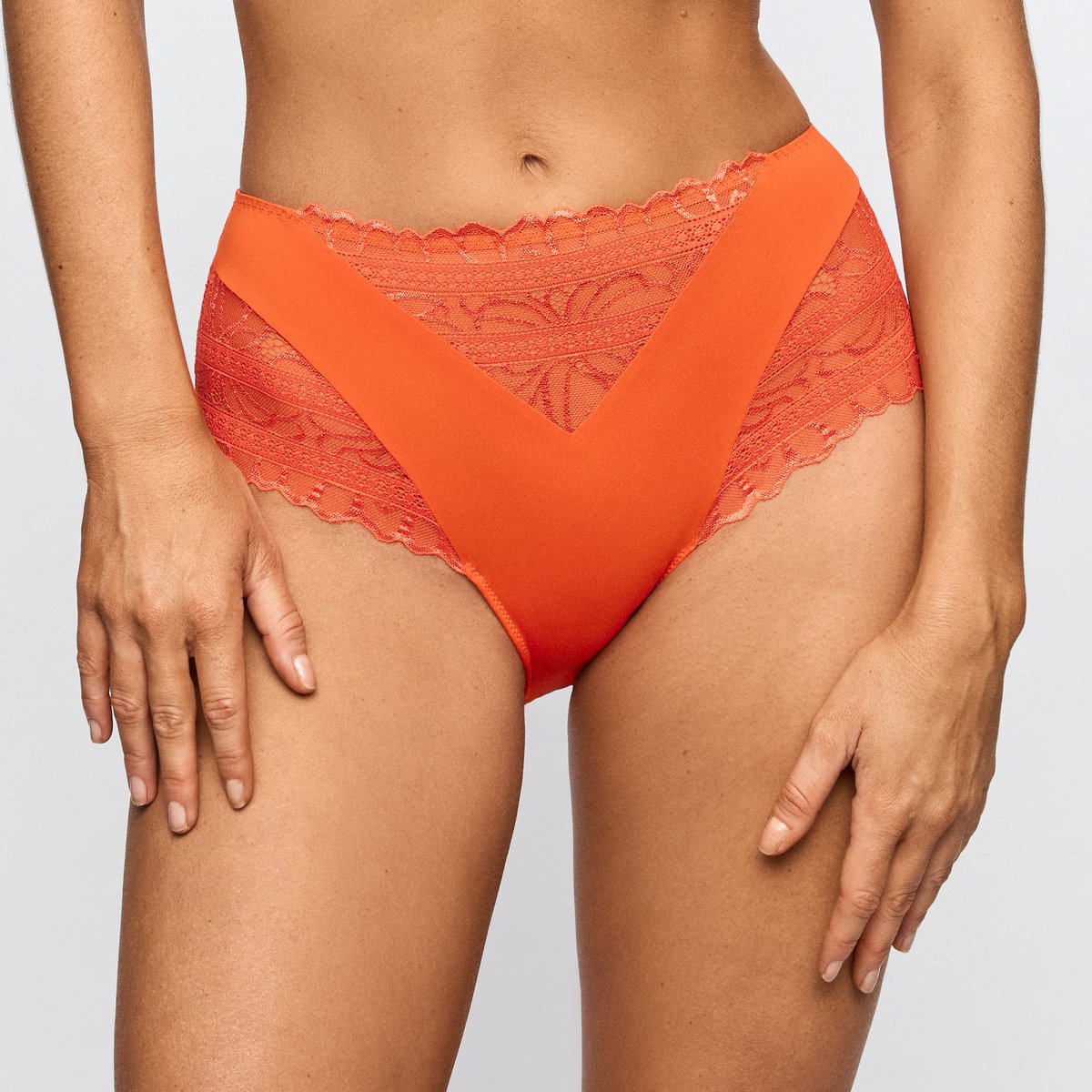 Slip taille haute CERINA orange - clémentine, MARIE JO