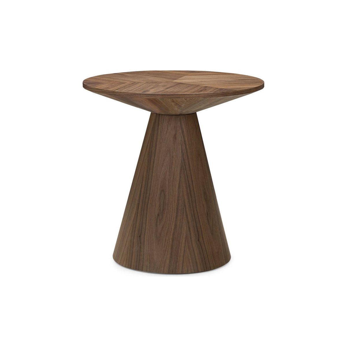 Table d'appoint ronde, OREZ noyer, RECOLLECTION