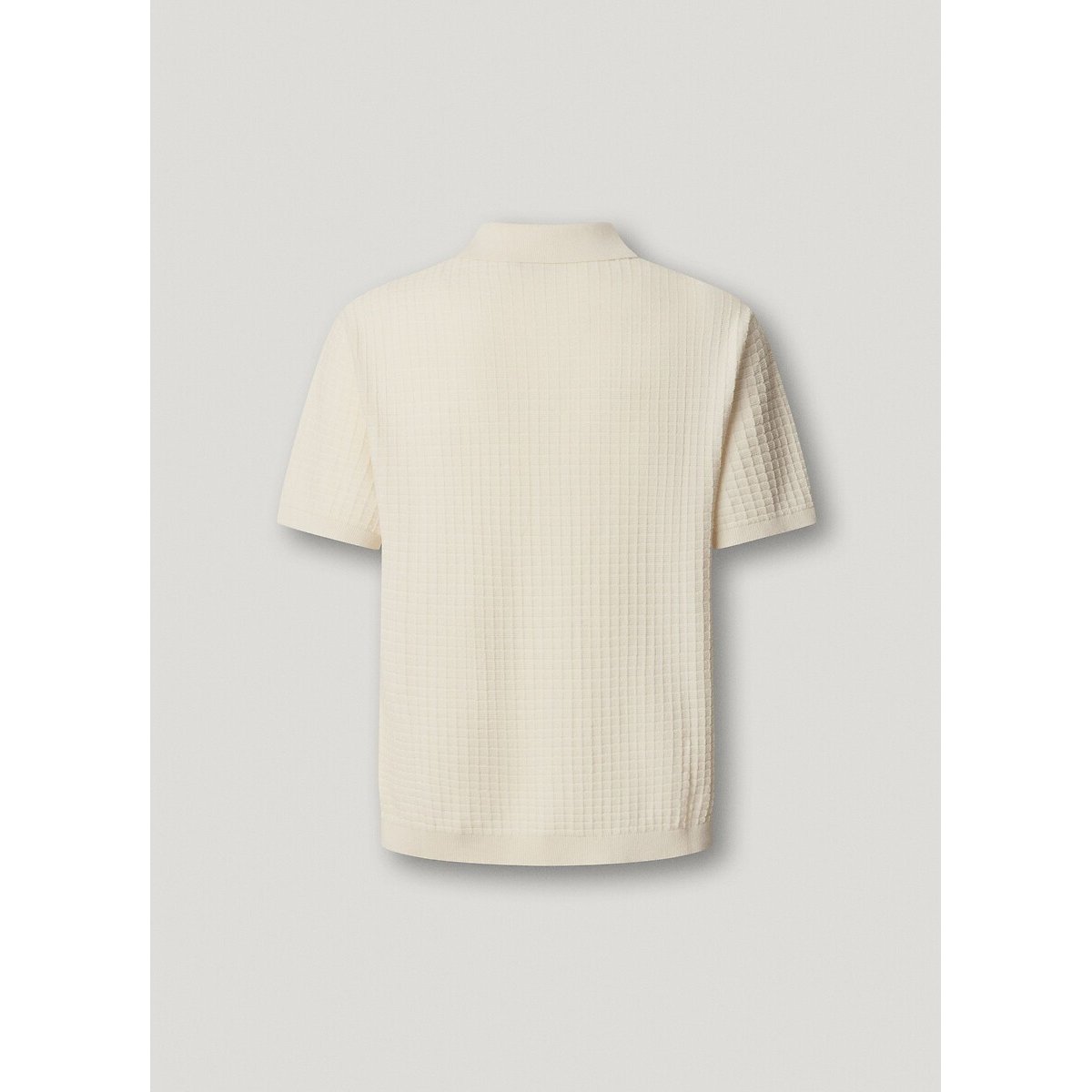 Polo de punto de manga corta, DYLAN marfil, PEPE JEANS