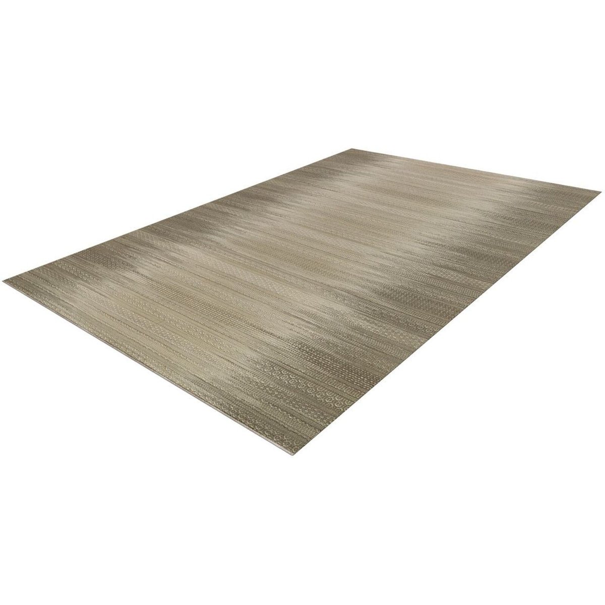 Tapis rectangulaire tissé en laine, Sunset marron, ARTE ESPINA
