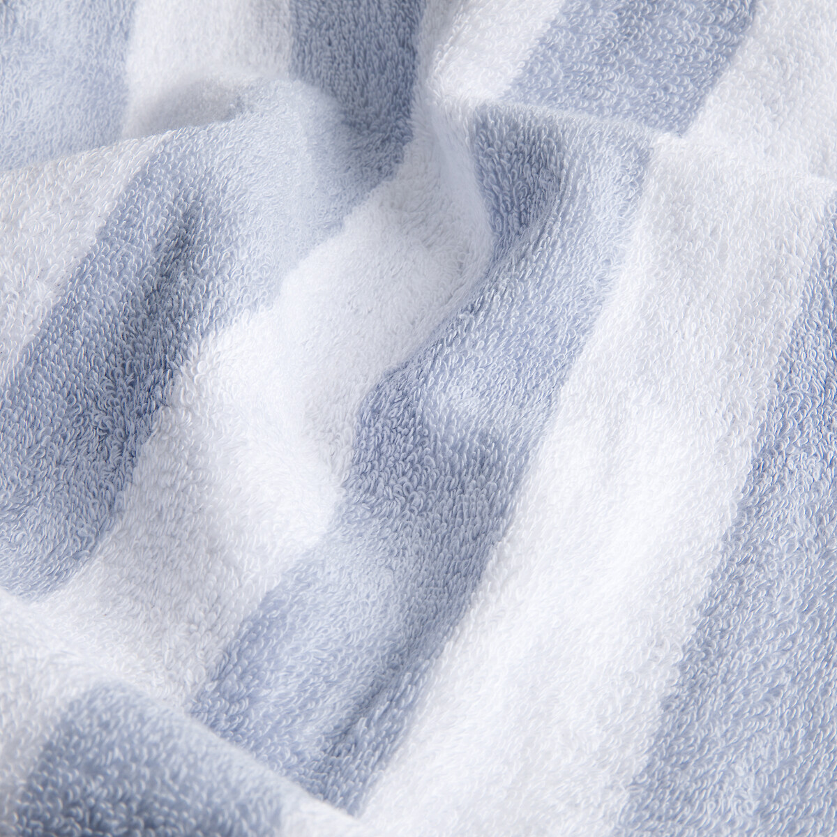 Serviette éponge 500g, Dani bleu/blanc, LA REDOUTE INTERIEURS