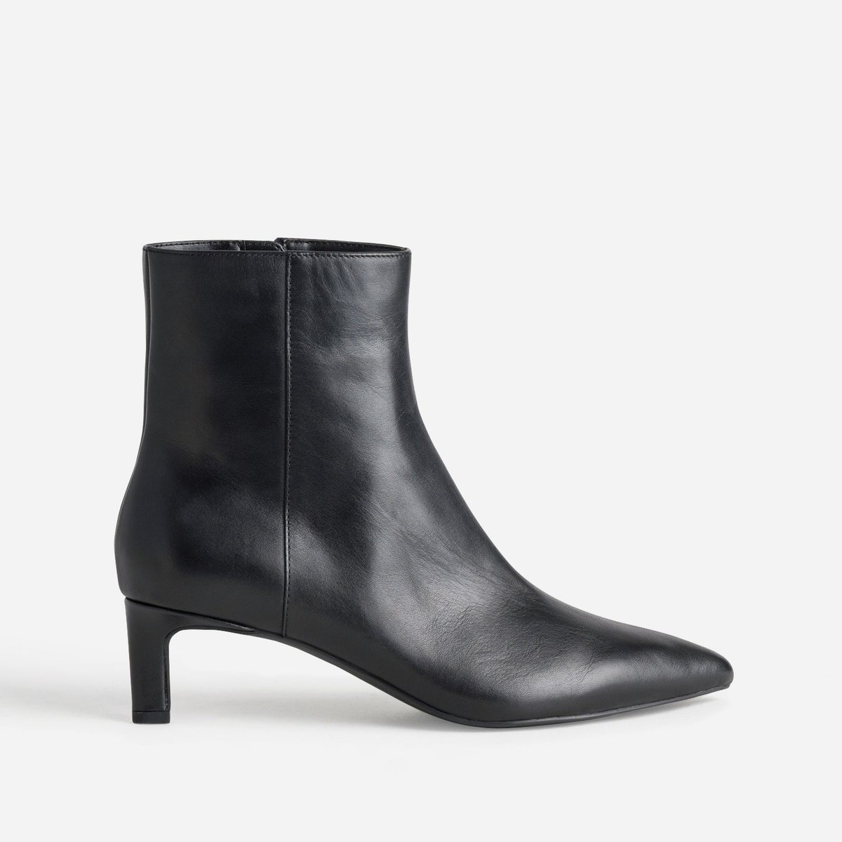 Boots À Talon en cuir NYNON noir, ERAM
