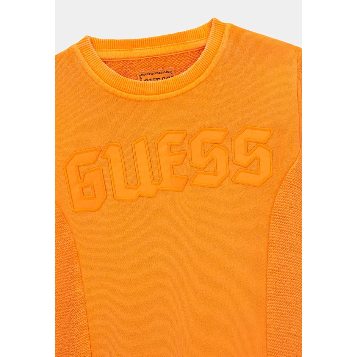 Sweat-Shirt Brodé orange, GUESS KIDS