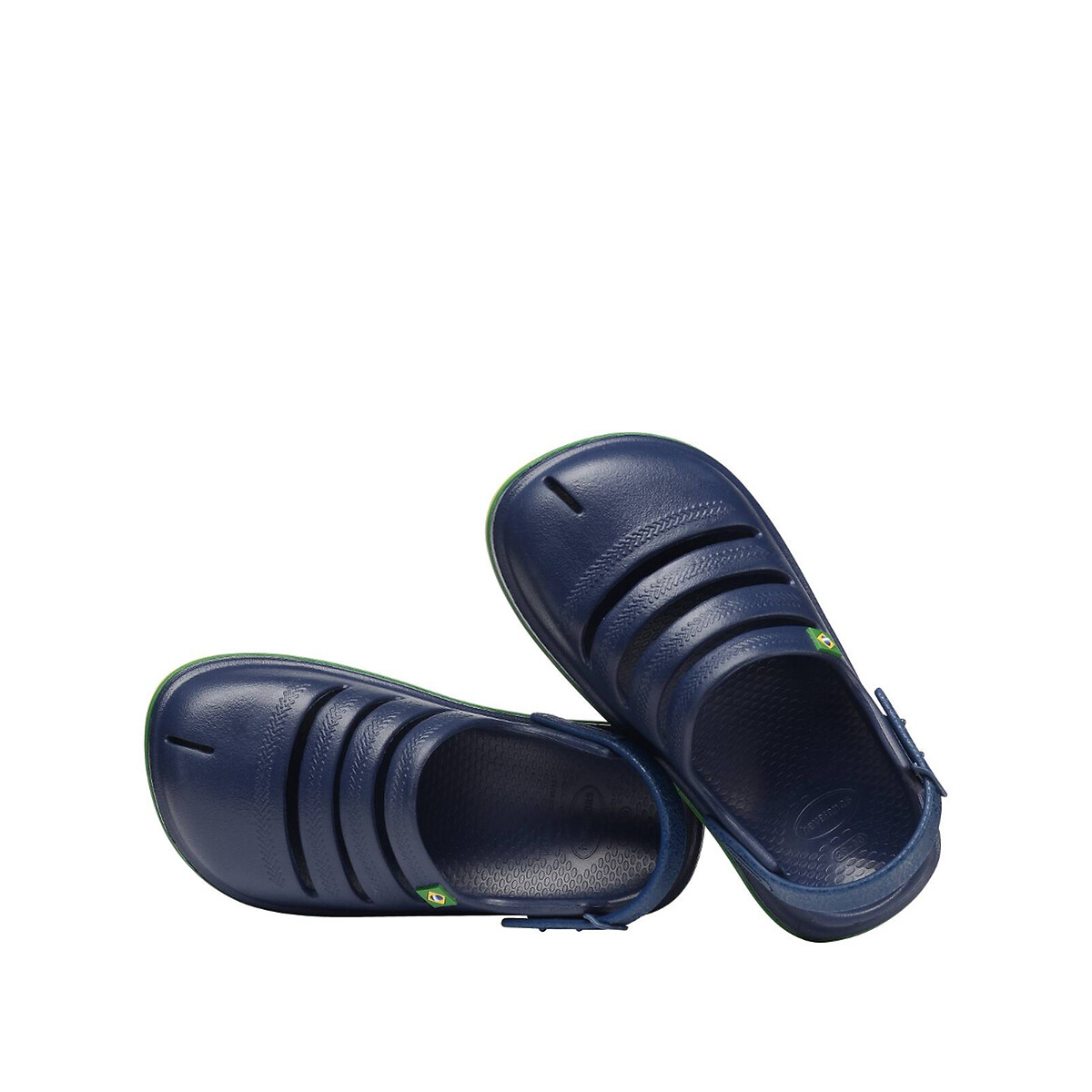 Sabots Kids Clog Brasil bleu marine, HAVAIANAS