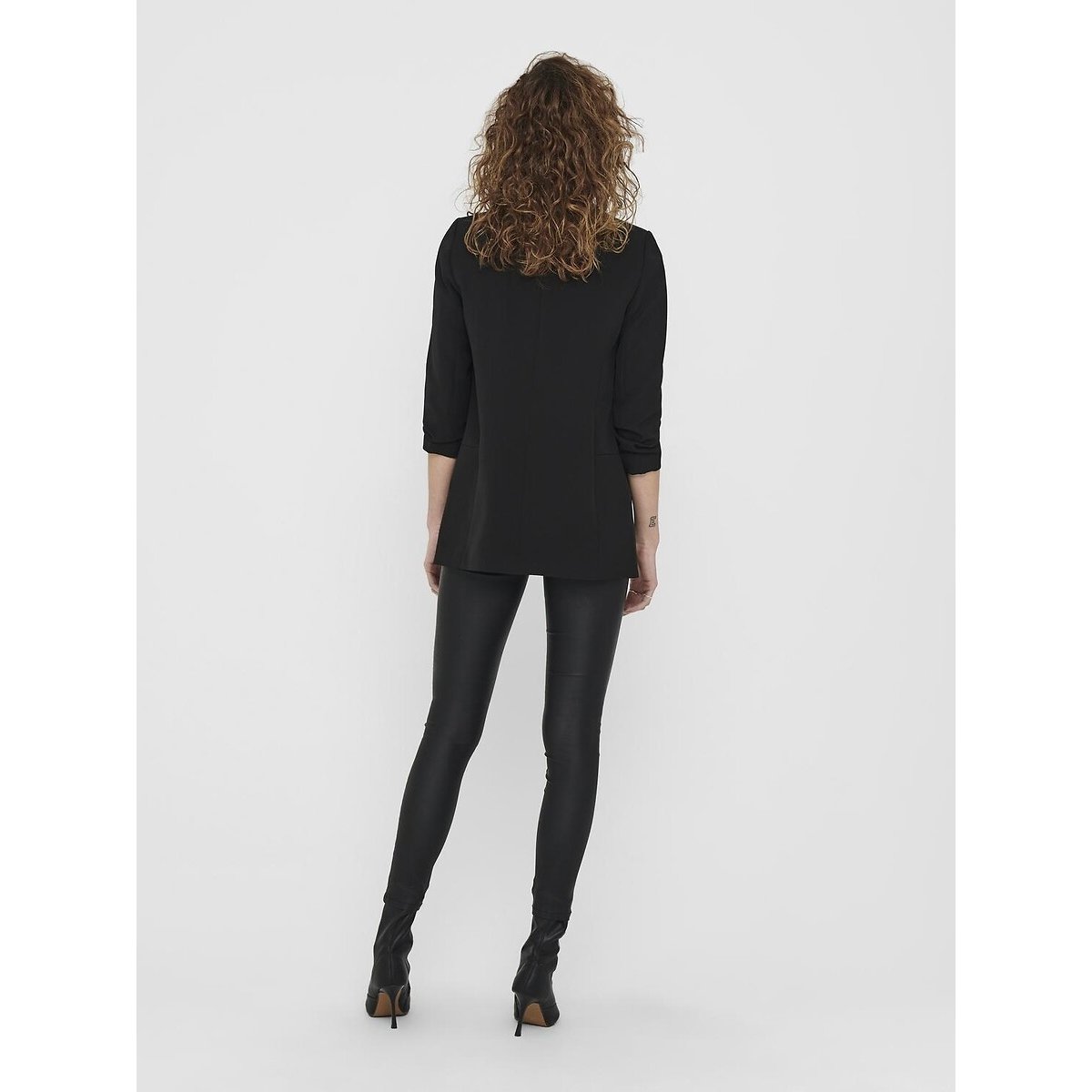 Blazer manches 3/4 noir, ONLY