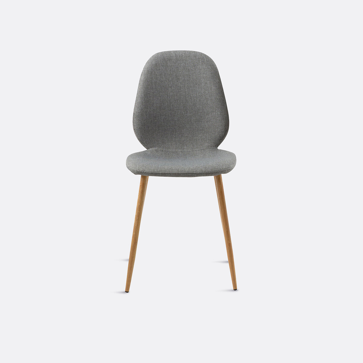Chaise pieds fuselés, Leena gris, LA REDOUTE INTERIEURS