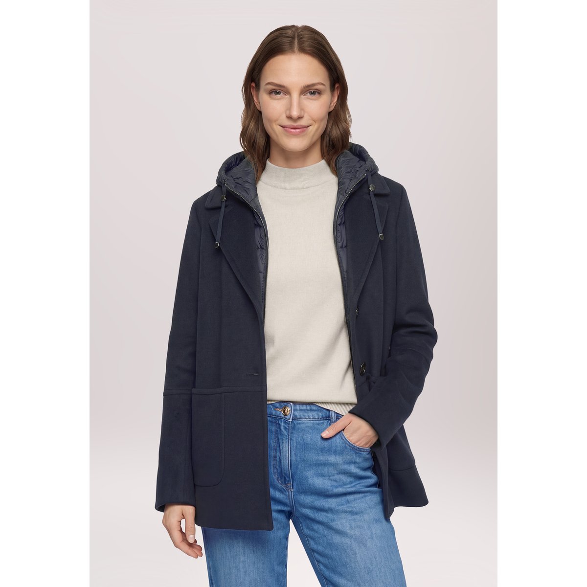 Veste d'hiver avec partie veste sans manches amovible night sky, GIL BRET
