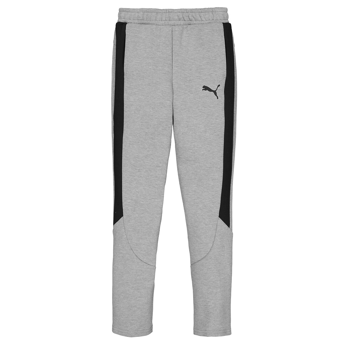 Logo Print Joggers in Cotton Mix grey, PUMA