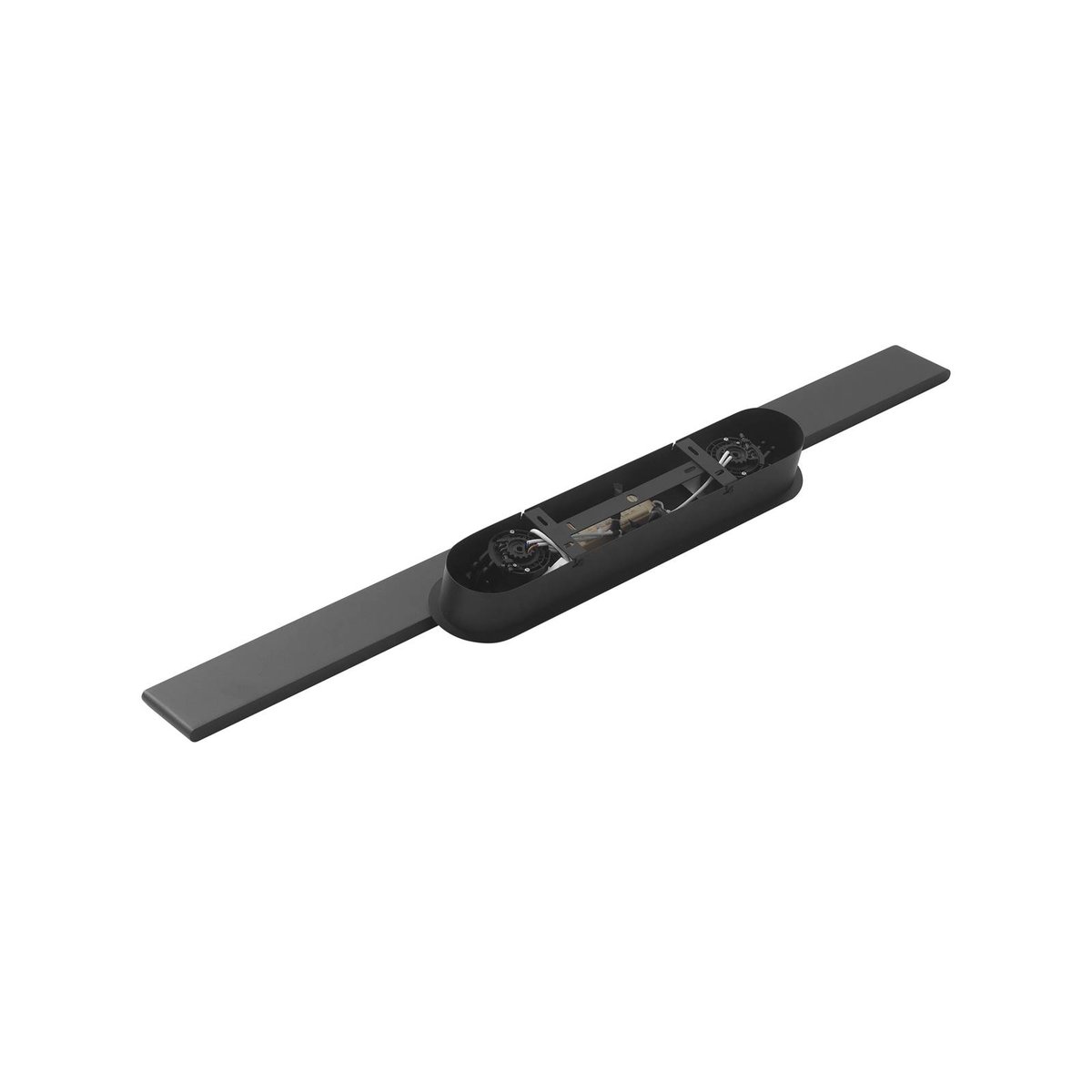 Suspension moderneLED, Philine noir sable, LUCANDE