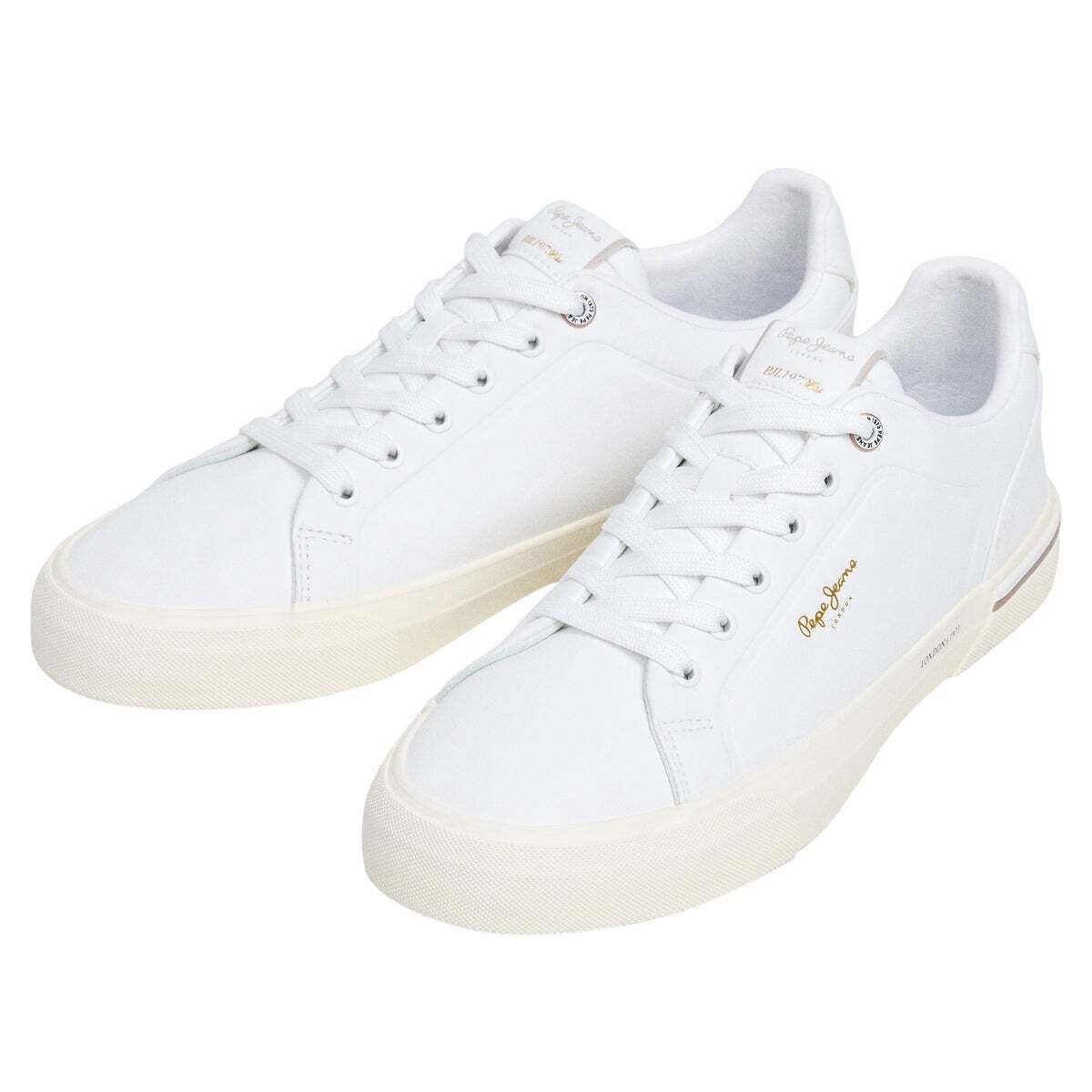 Kenton - Baskets Classiques À Lacets blanc cassé, PEPE JEANS