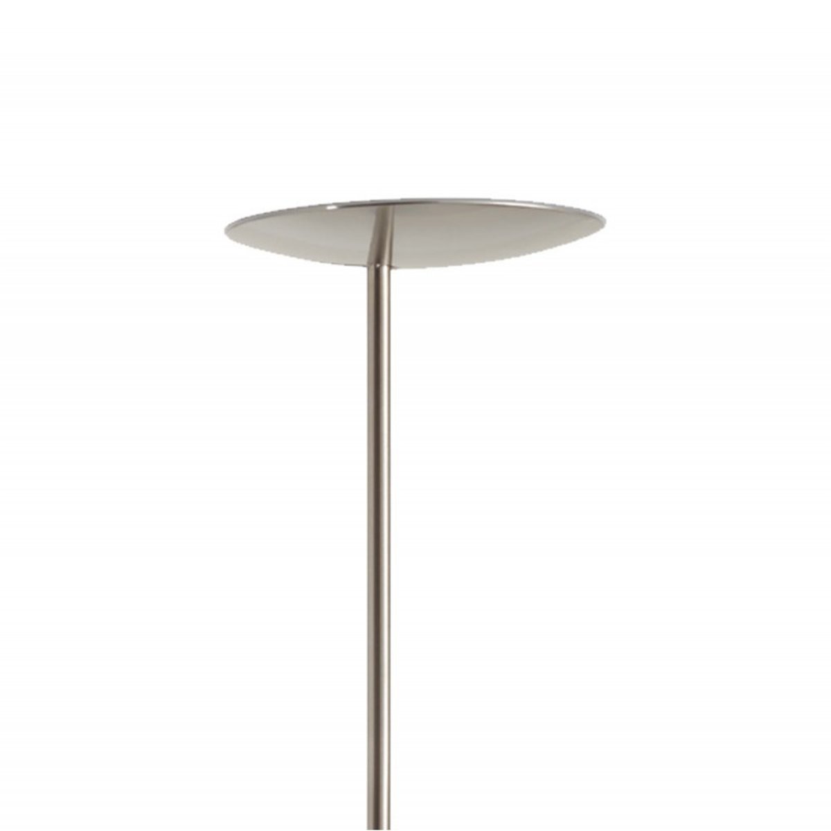 Lampadaire Chrome Mat Solis à Intensité Variable Et Cct chrome, MILLUMINE