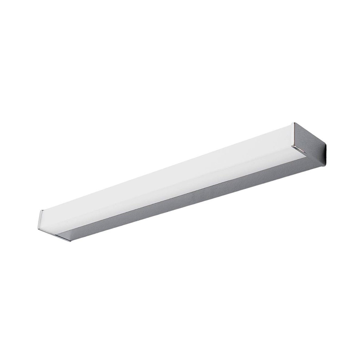 Applique en métal moderneLED, Philippa chrome, blanc, LINDBY
