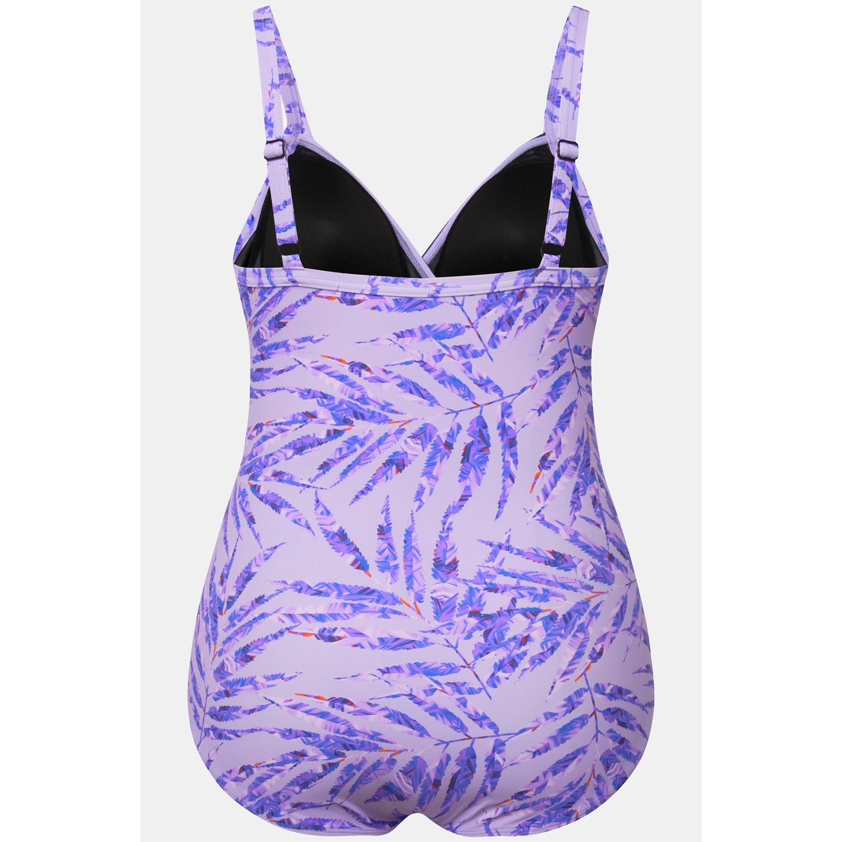 Maillot de bain à bonnets souples. Imprimé hortensia, ULLA POPKEN