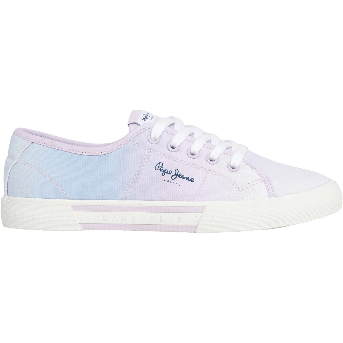 Brady Colours Canvas Trainers purple, PEPE JEANS