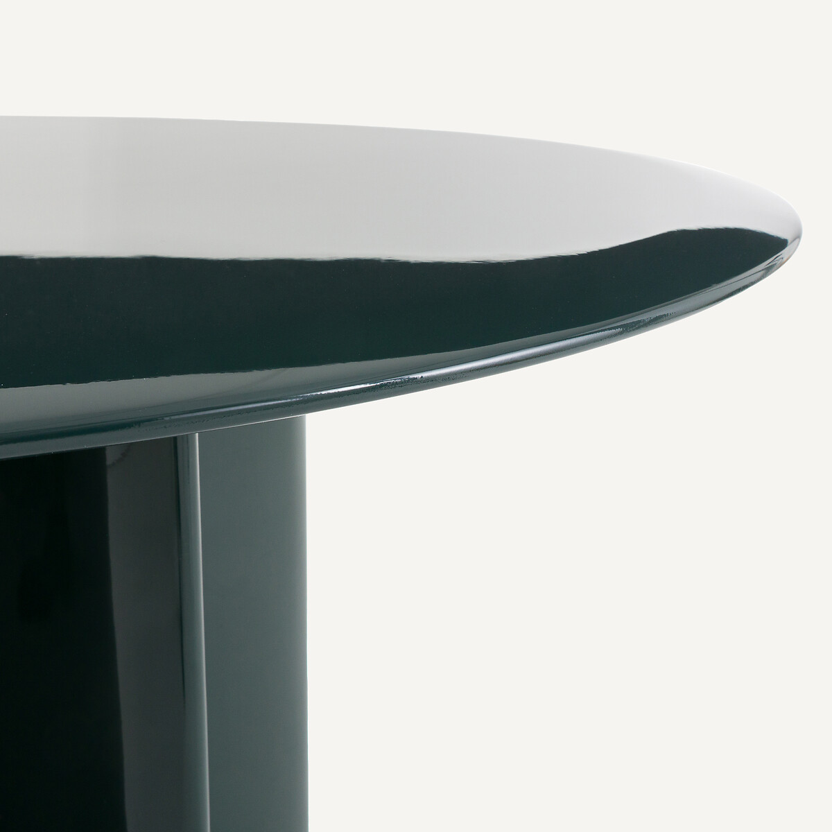Laki Lacquered Dining Table (Seats 4) dark cedar green, AM.PM