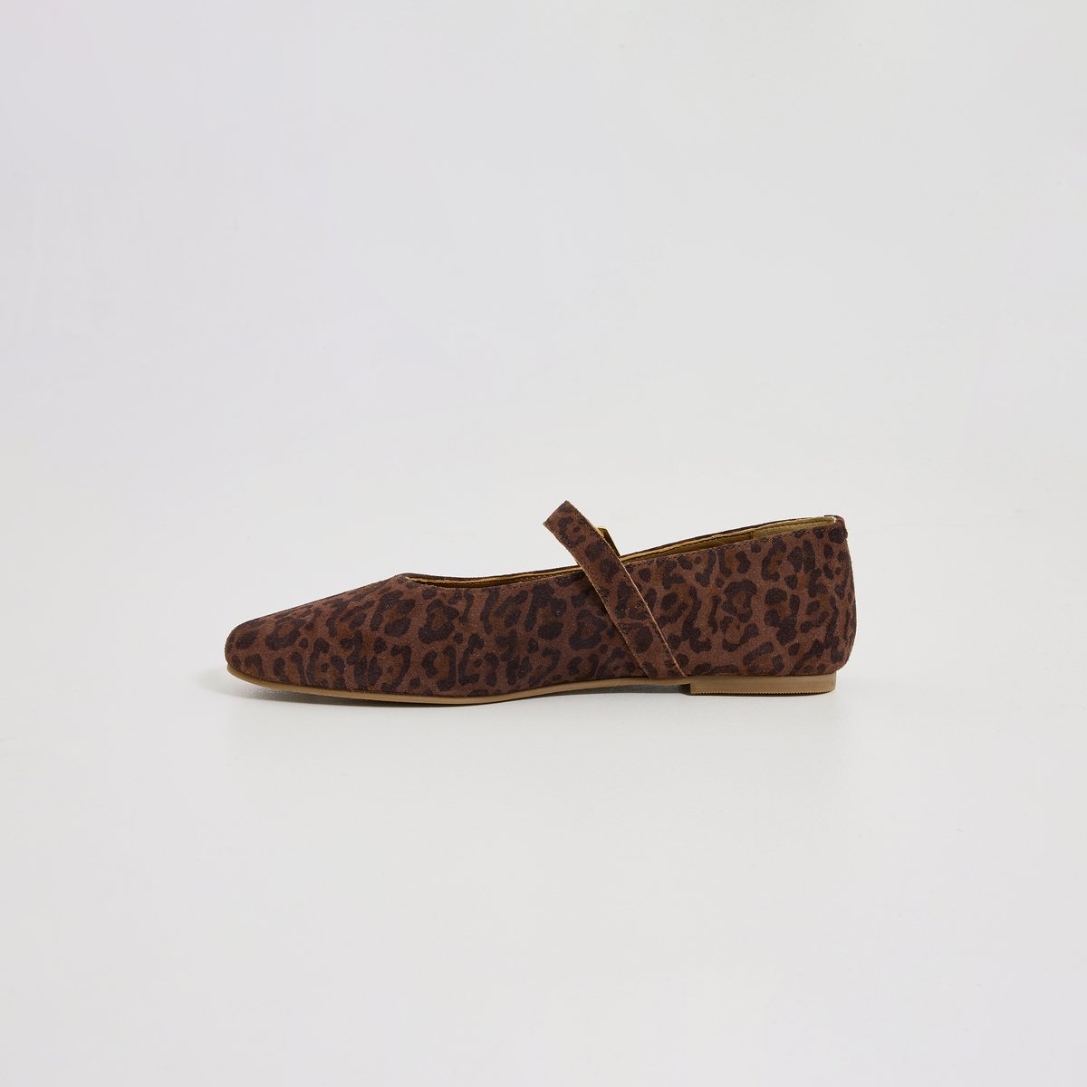 Ballerines à motif léopard marron, GRAIN DE MALICE