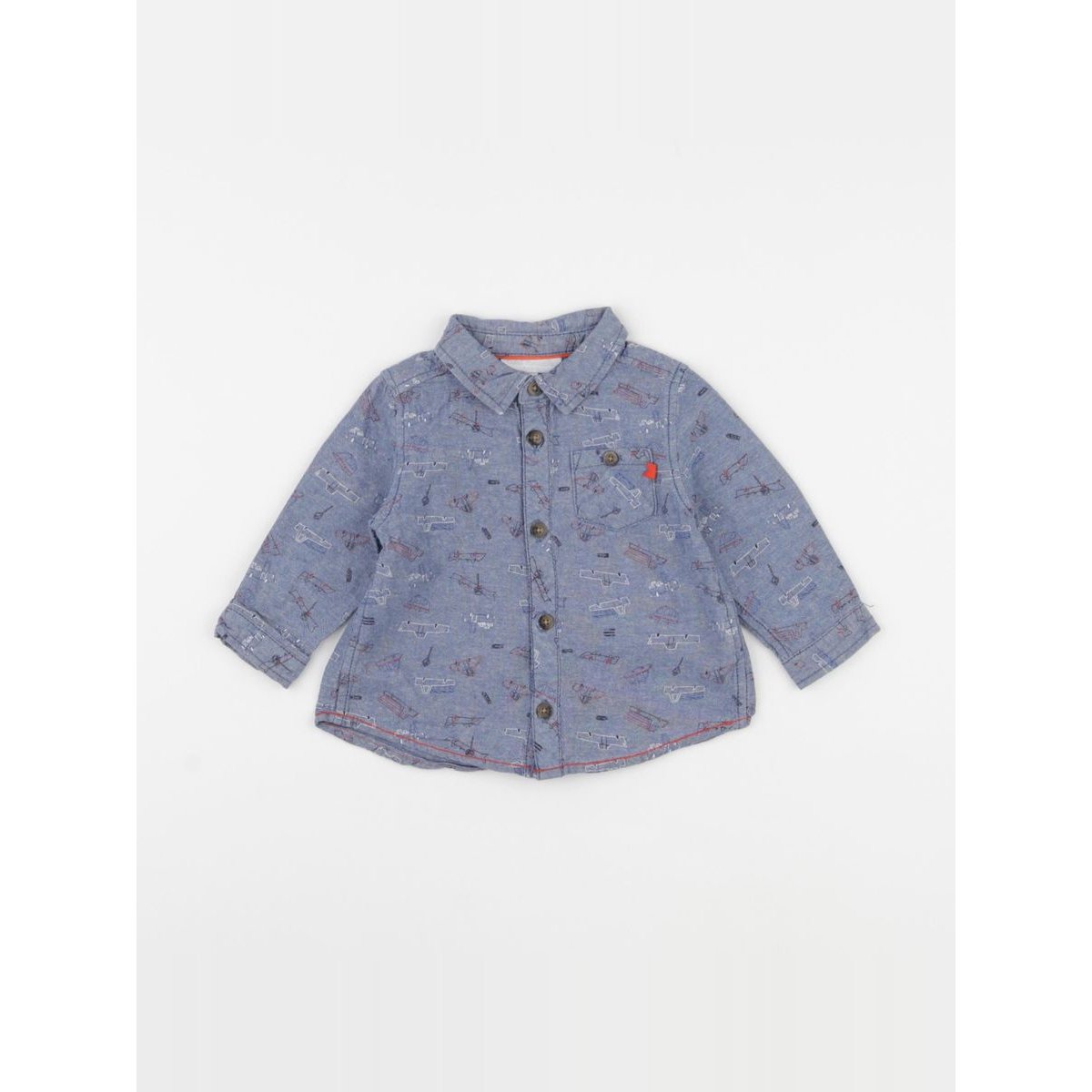 Chemise - Très bon état bleu, CADET ROUSSELLE