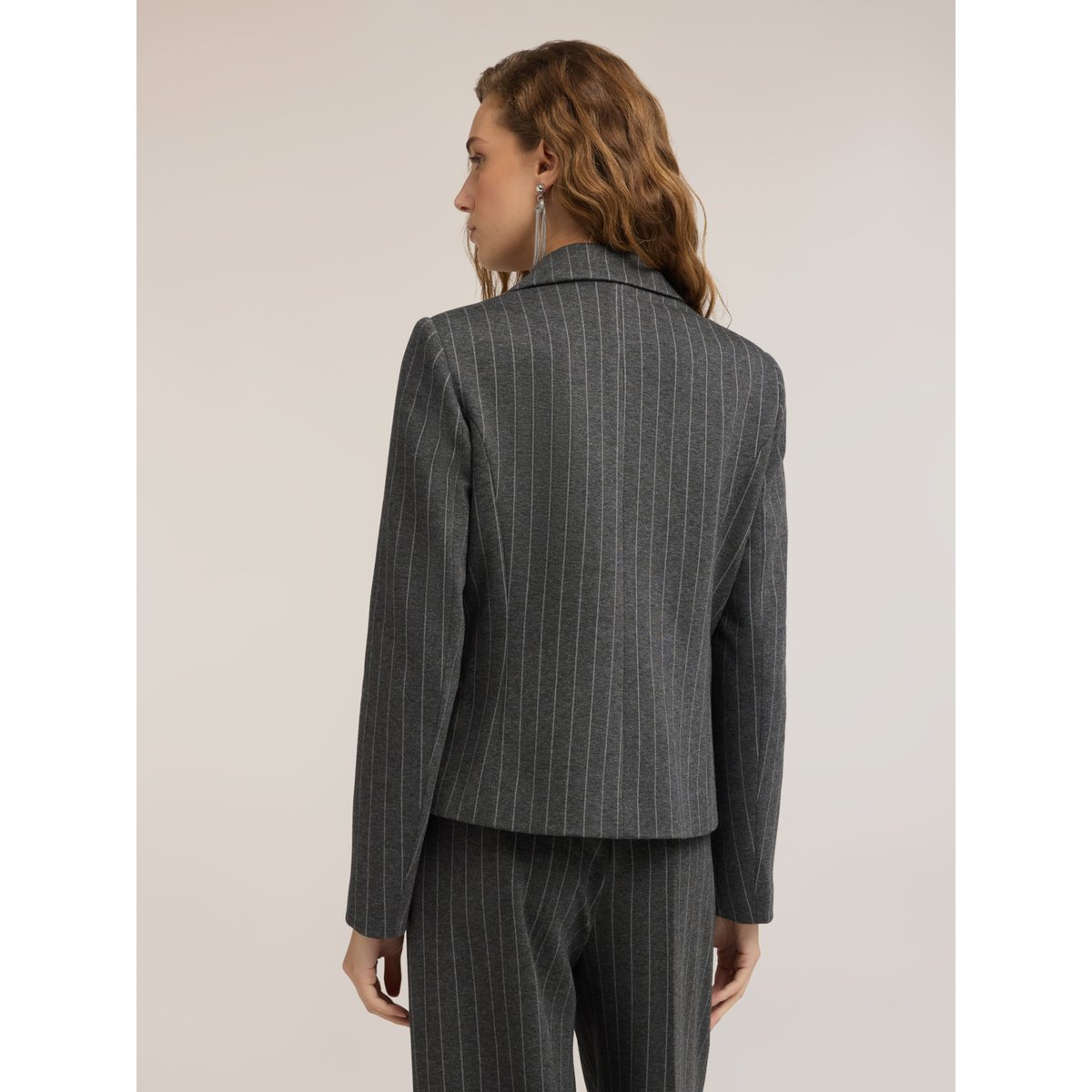 Veste à rayures gris, MOTIVI