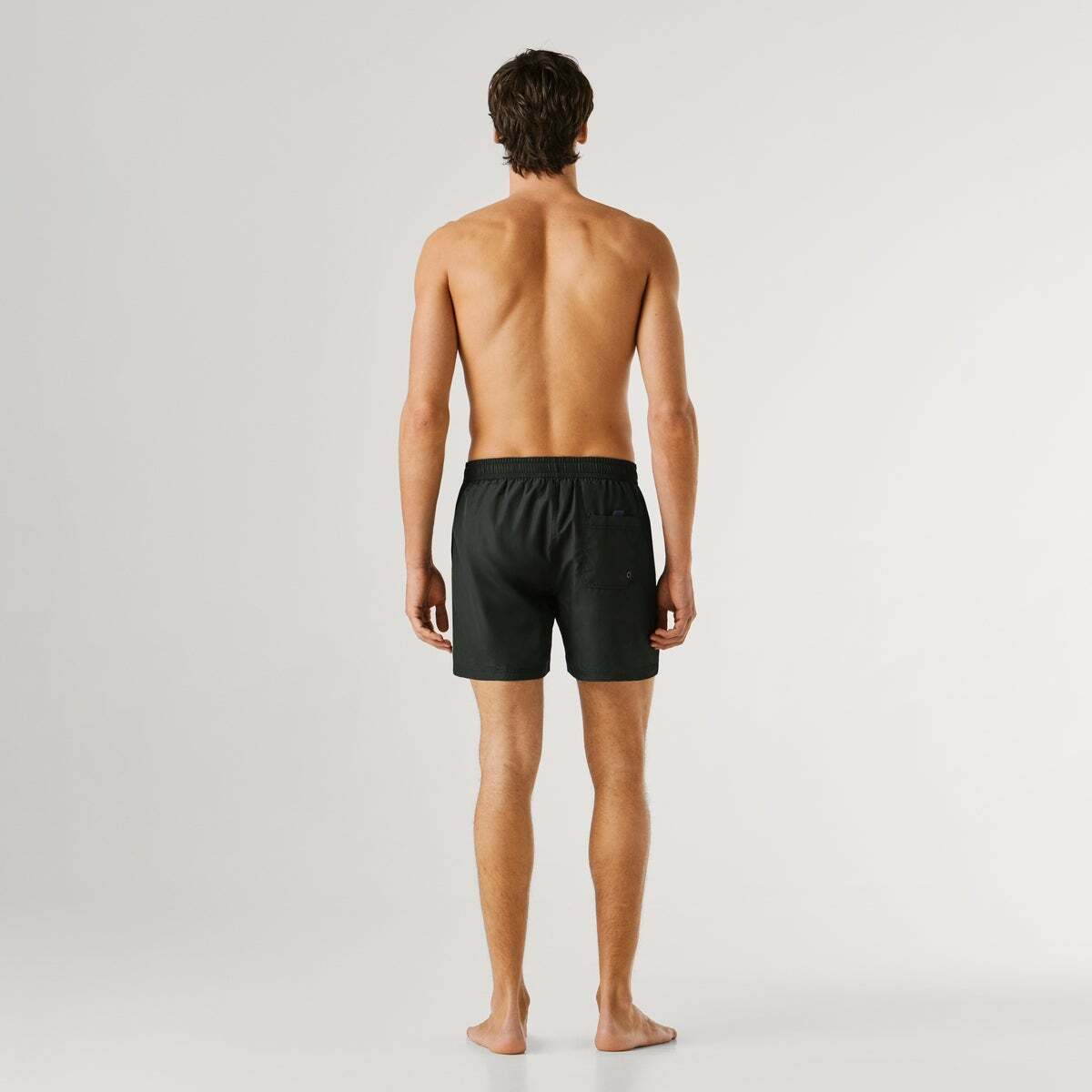 Short De Bain Bermuda Avec Logo Imprimé noir, PEPE JEANS