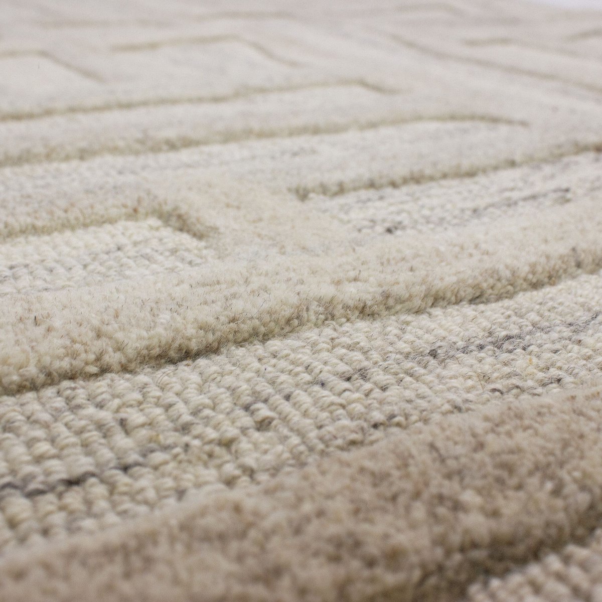 Tapis de couloir en laine ELVA beige, FLAIR RUGS