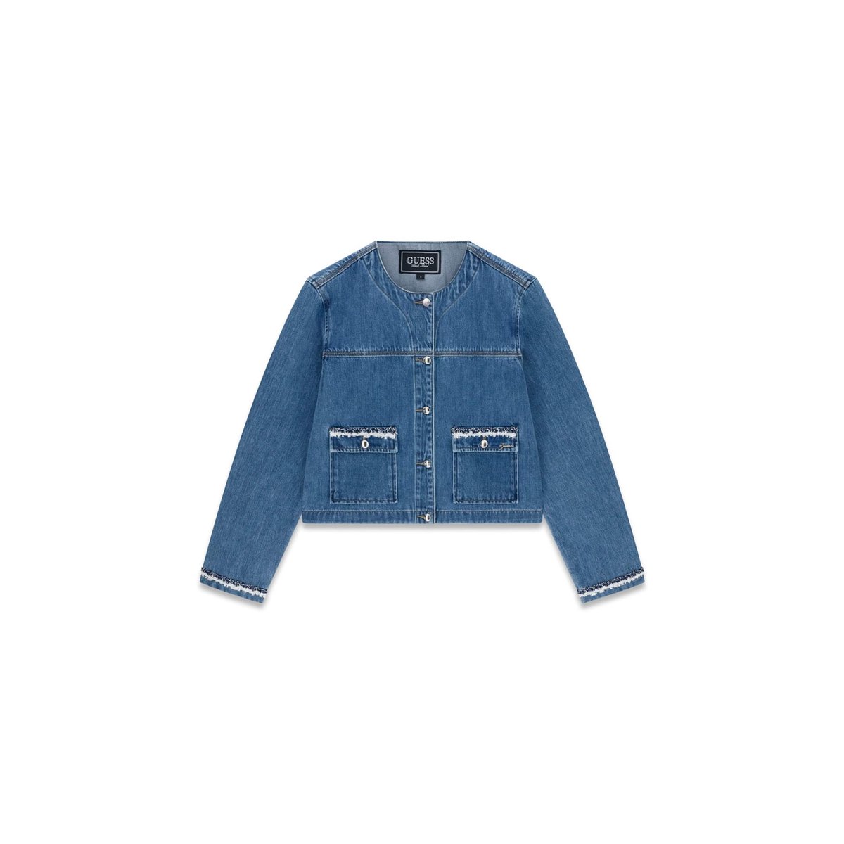 Veste En Denim bleu, GUESS