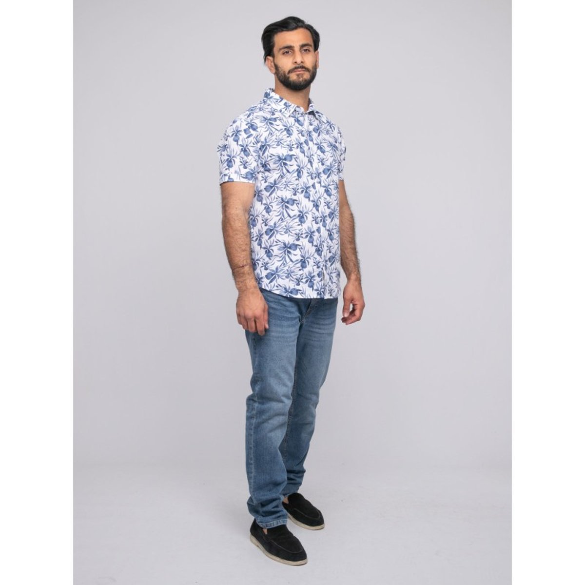 Chemise Manches Courtes Driloubine bleu, RITCHIE