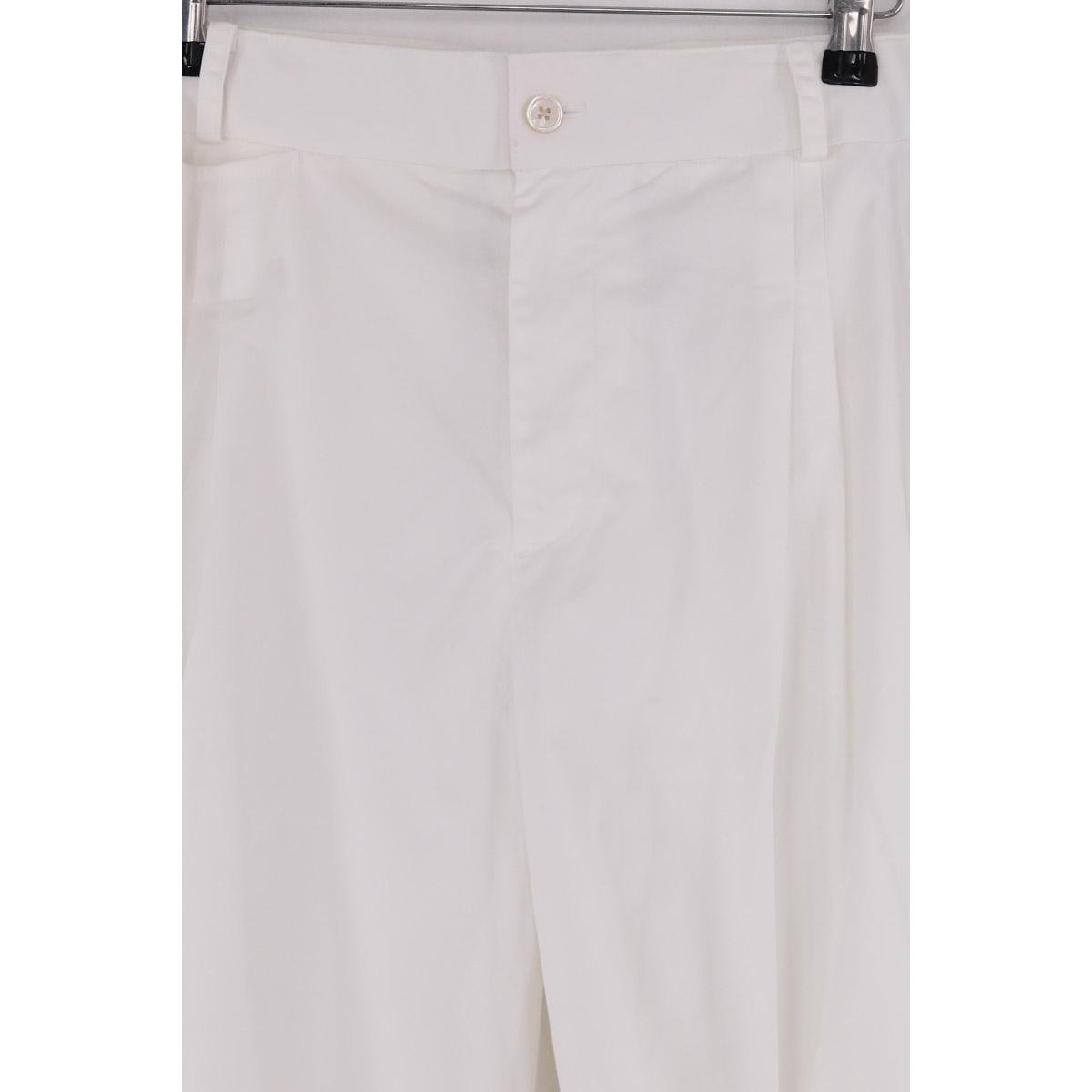 Pantalon Carot - Très Bon État blanc, RALPH LAUREN