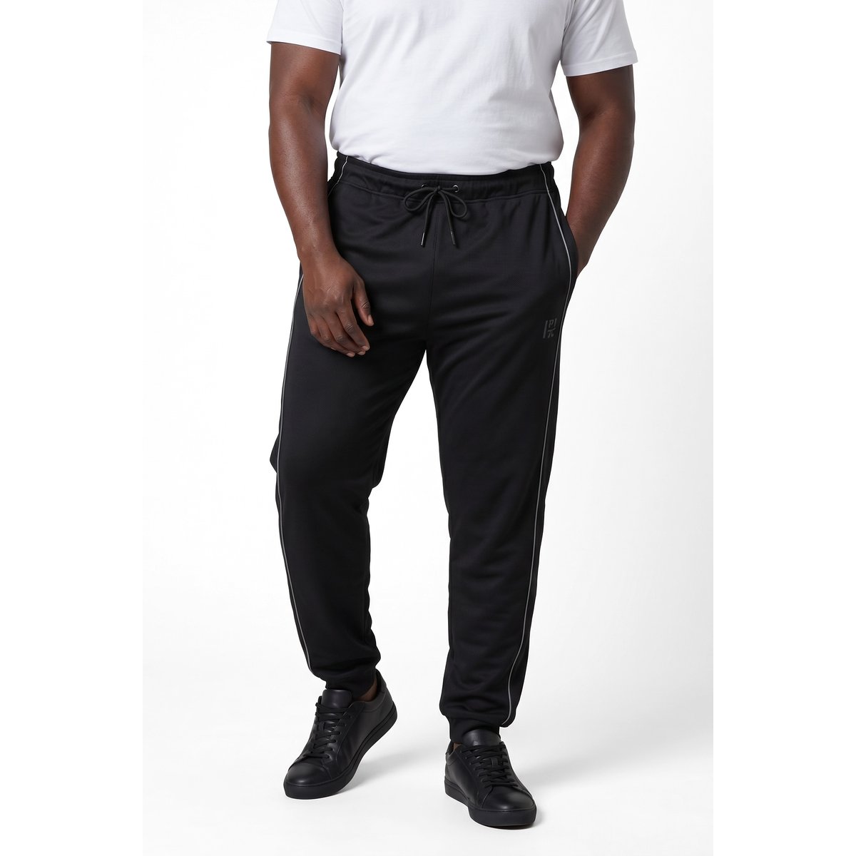 Pantalon en molleton technique noir, JP1880