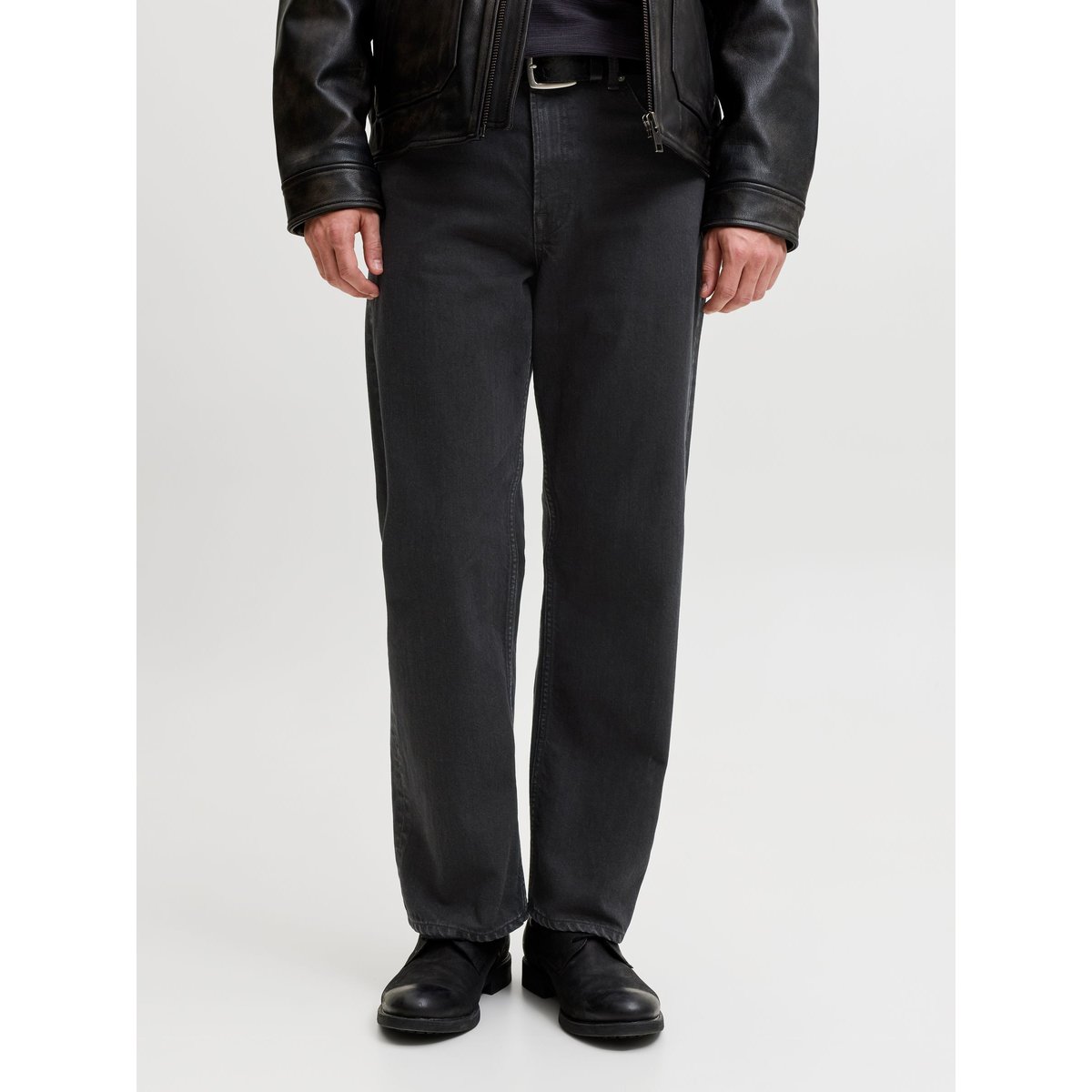 Jean À Coupe Large black denim, JACK & JONES