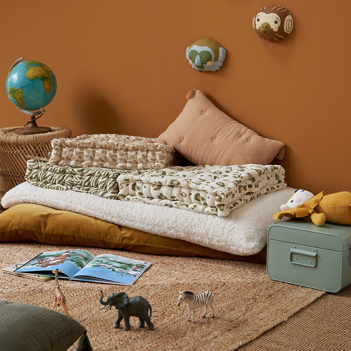 Housse matelas de sol sherpa, Ouate ecru, LA REDOUTE INTERIEURS
