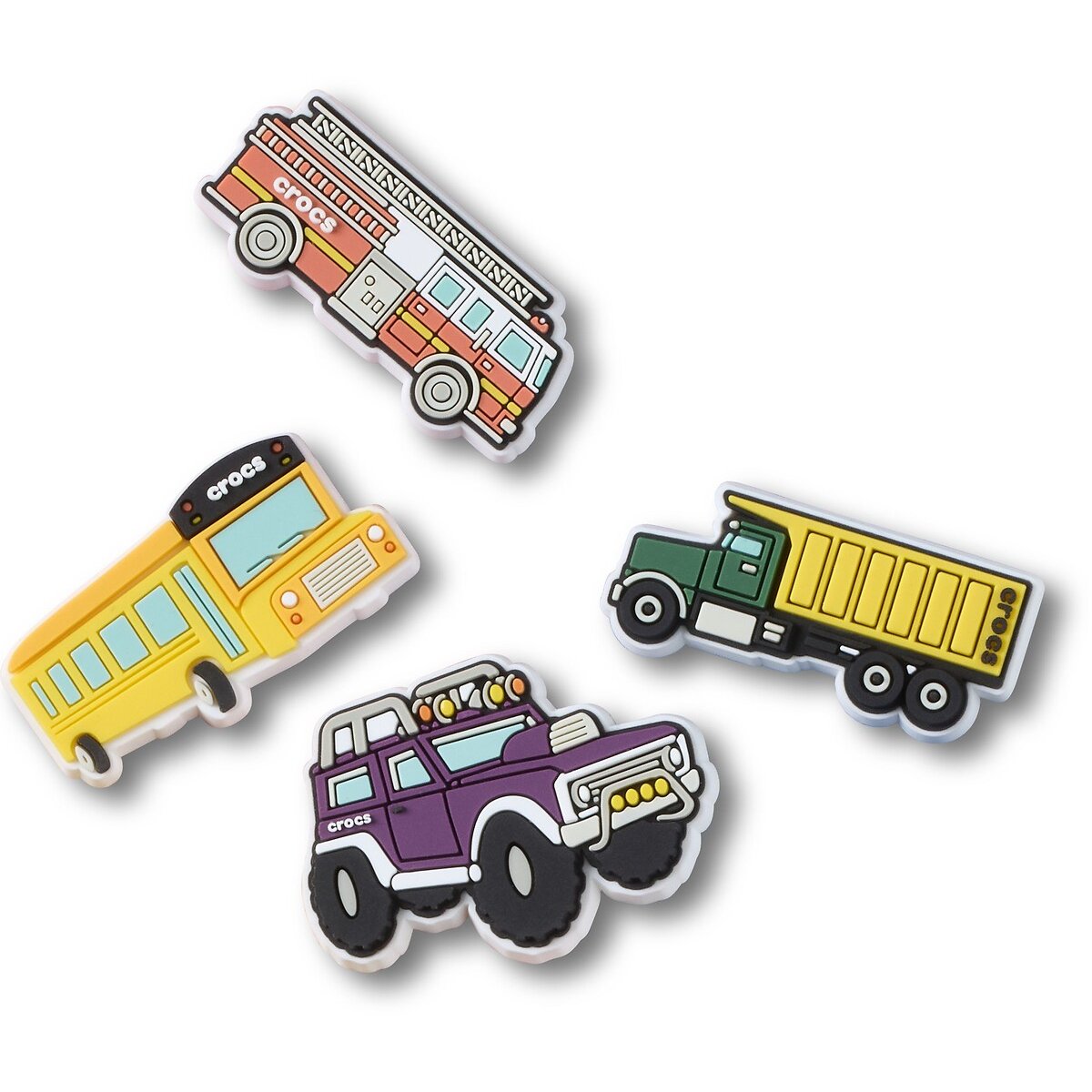 Lots de 5 jibbitz Everyday Vehicles multicolore, CROCS