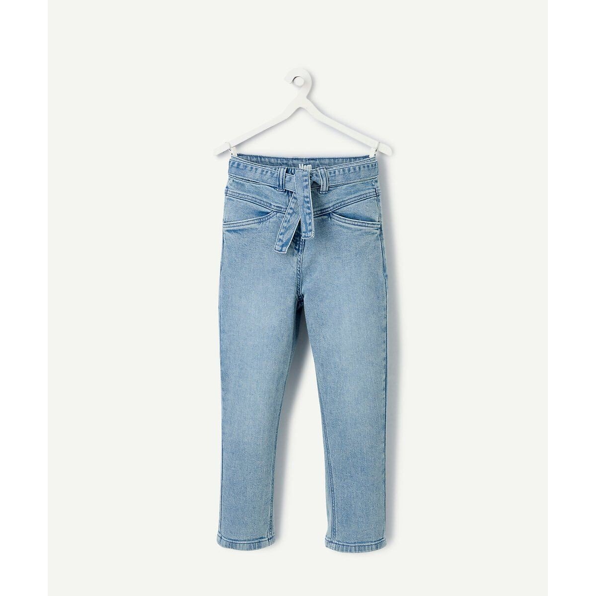 Jean mom bleu denim, TAPE A L'OEIL