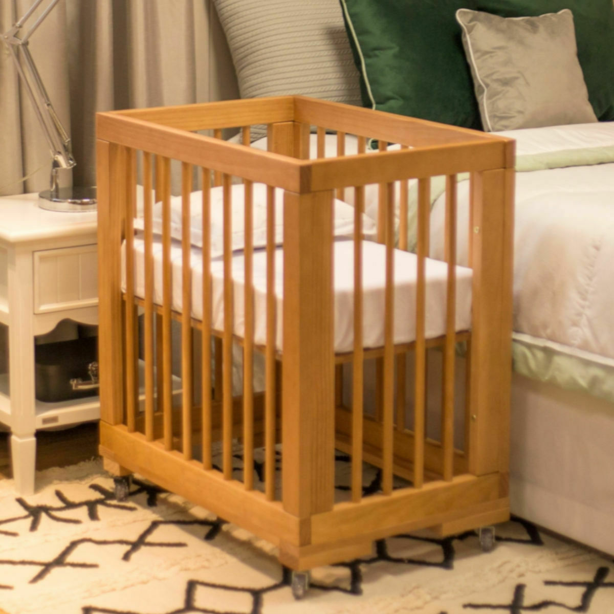Lit évolutif bébé Montessori Bois massif  KYOTO bois naturel, AKITEN RETAIL