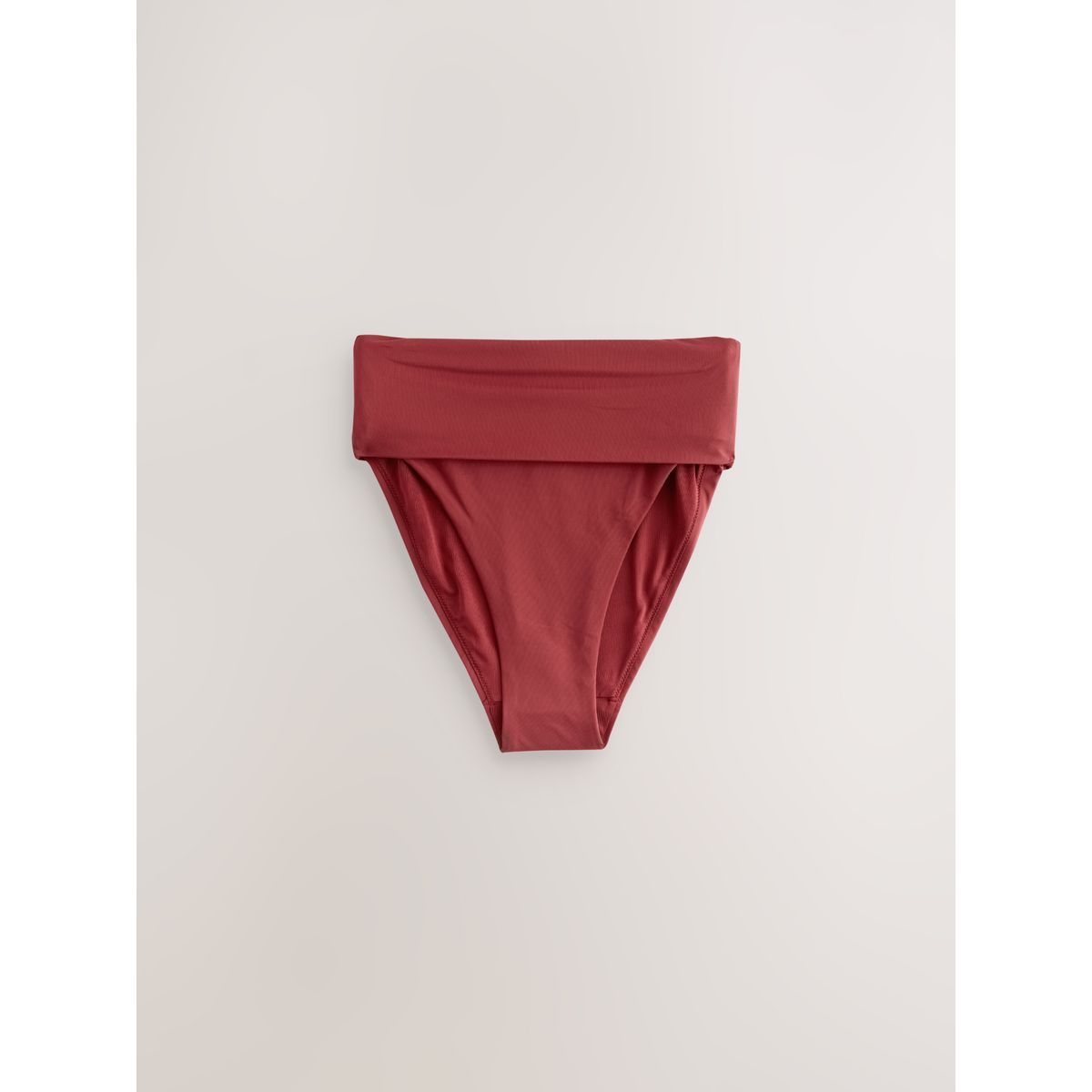 Culotte échancrée taille haute à haut roulé vin de baies, NEXT