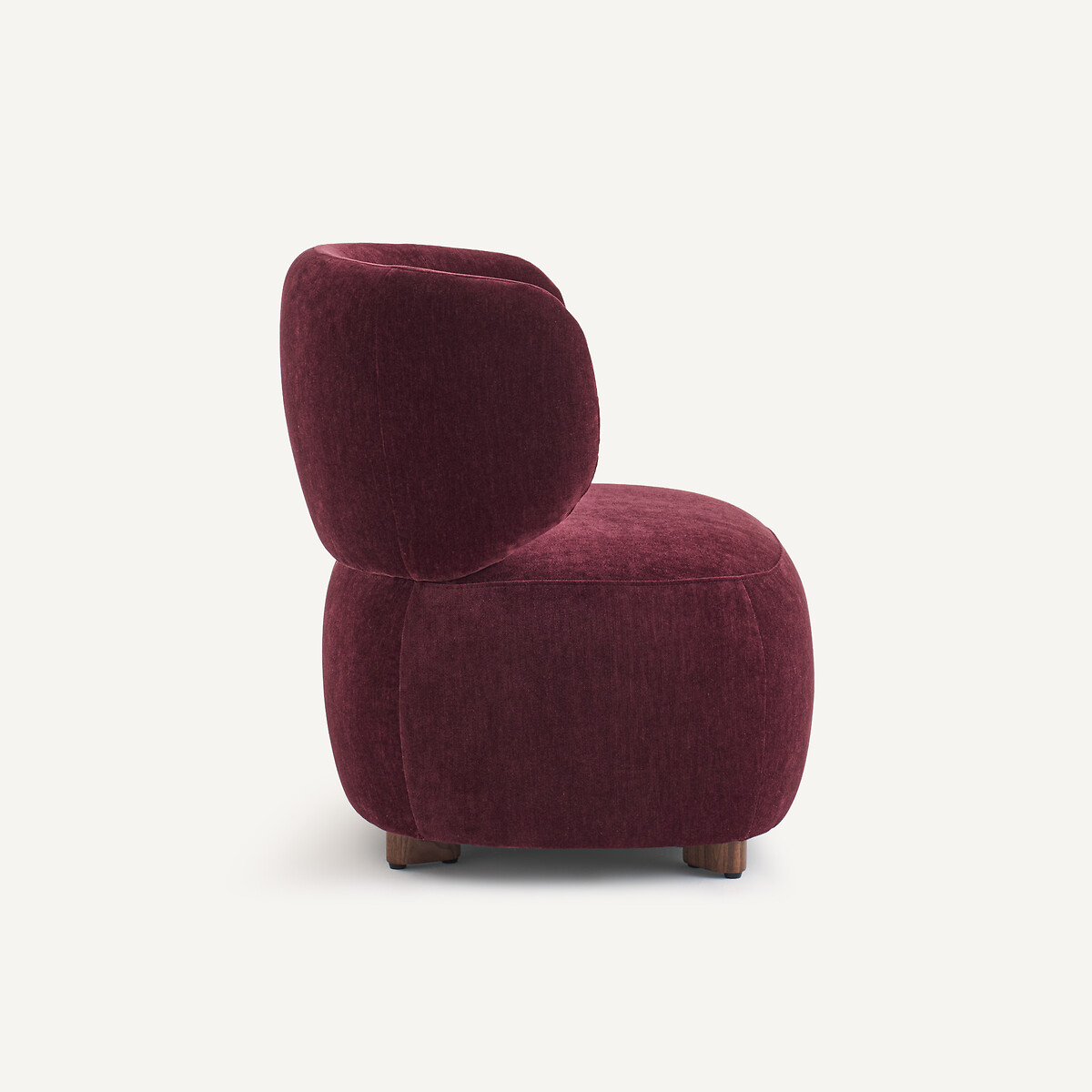 Chauffeuse en velours, MODALIE rouge bordeaux, EMMANUEL GALLINA X AM.PM