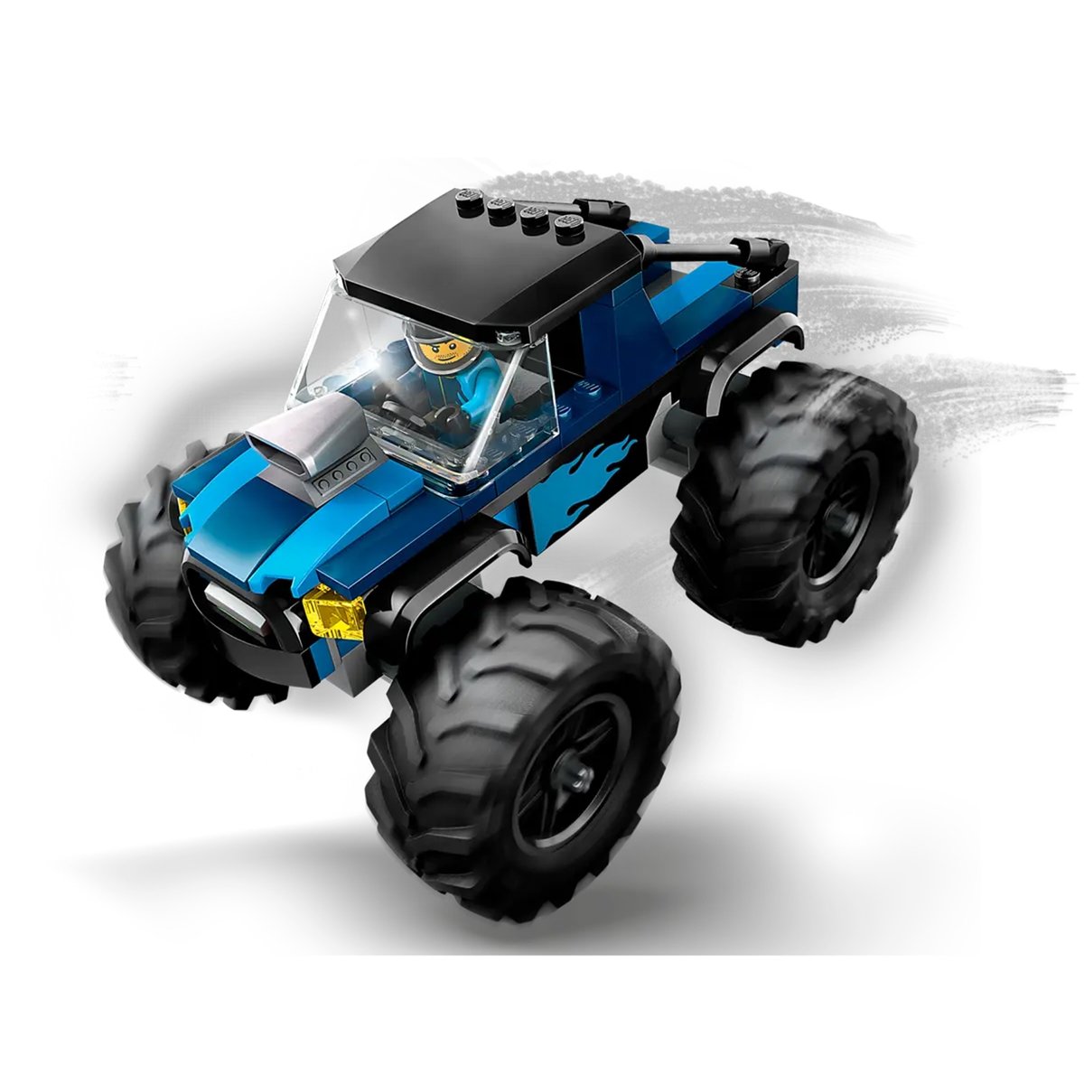 LEGO City - Le Monster Truck bleu - 60402 bleu, LEGO