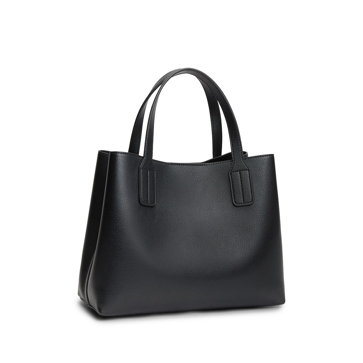 Sac aspect grainé, MINI SATCHEL noir, TOMMY HILFIGER