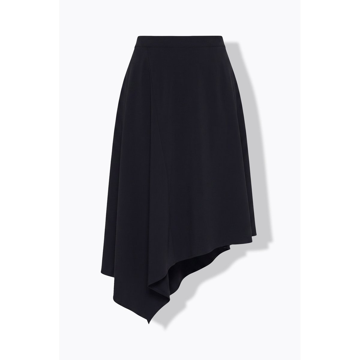Jupe avec base asymétrique noir, ULLA POPKEN
