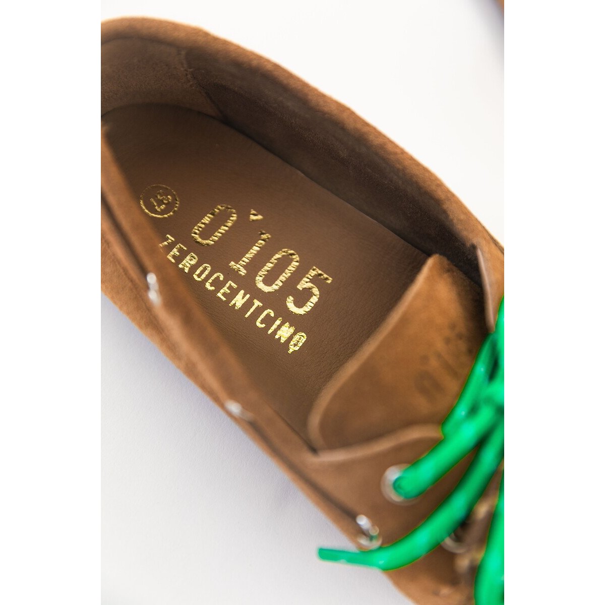 Mocassins en cuir DALIA camel, ZERO 105