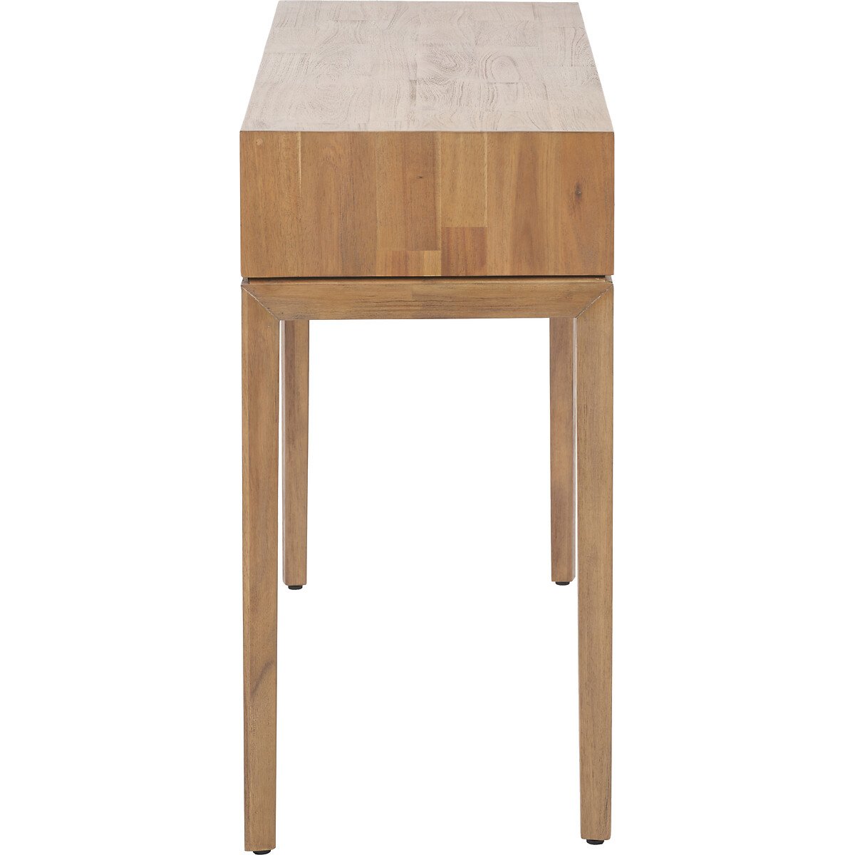 Giano Acacia Wood Console Table black/natural, ÉDITÉ