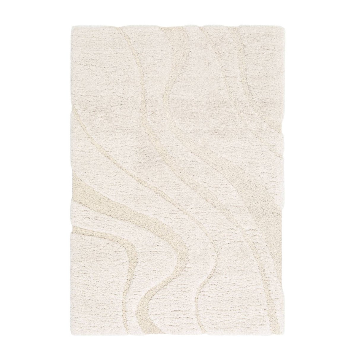 Tapis intérieur rectangulaire scandinave AMY crème, SWEEEK